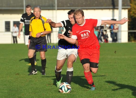 FC Weiler gegen SV Bargen 02.11.2014 Kreisklasse b1 Sinsheim 02.11.2014 (© Siegfried)