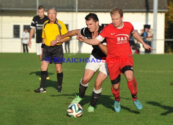 FC Weiler gegen SV Bargen 02.11.2014 Kreisklasse b1 Sinsheim 02.11.2014 (© Siegfried)