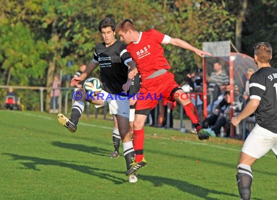 FC Weiler gegen SV Bargen 02.11.2014 Kreisklasse b1 Sinsheim 02.11.2014 (© Siegfried)