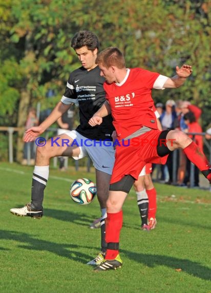 FC Weiler gegen SV Bargen 02.11.2014 Kreisklasse b1 Sinsheim 02.11.2014 (© Siegfried)