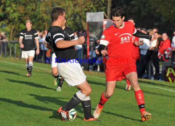 FC Weiler gegen SV Bargen 02.11.2014 Kreisklasse b1 Sinsheim 02.11.2014 (© Siegfried)