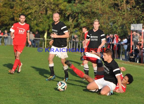 FC Weiler gegen SV Bargen 02.11.2014 Kreisklasse b1 Sinsheim 02.11.2014 (© Siegfried)