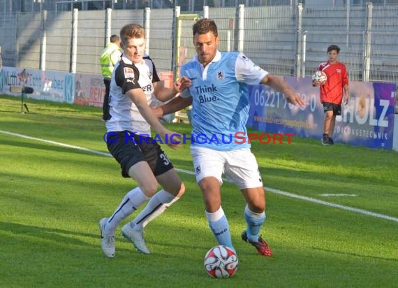 2. Bundesliga SV Sandhausen - TSV 1860 München Hardtwaldstadion Sandhausen 23.09.2014 (© Siegfried Lörz)