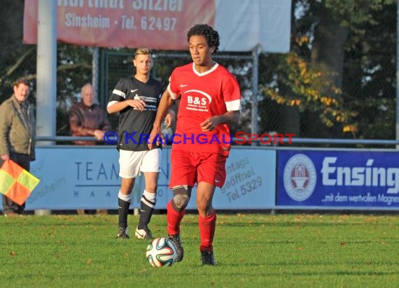 FC Weiler gegen SV Bargen 02.11.2014 Kreisklasse b1 Sinsheim 02.11.2014 (© Siegfried)