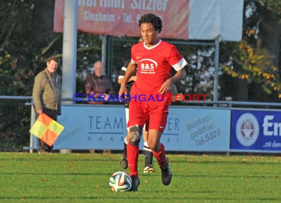 FC Weiler gegen SV Bargen 02.11.2014 Kreisklasse b1 Sinsheim 02.11.2014 (© Siegfried)