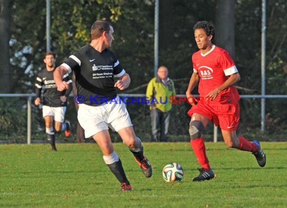 FC Weiler gegen SV Bargen 02.11.2014 Kreisklasse b1 Sinsheim 02.11.2014 (© Siegfried)