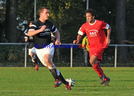 FC Weiler gegen SV Bargen 02.11.2014 Kreisklasse b1 Sinsheim 02.11.2014 (© Siegfried)