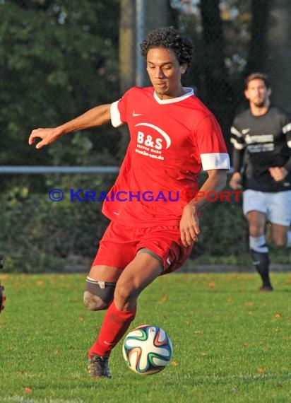 FC Weiler gegen SV Bargen 02.11.2014 Kreisklasse b1 Sinsheim 02.11.2014 (© Siegfried)