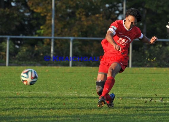 FC Weiler gegen SV Bargen 02.11.2014 Kreisklasse b1 Sinsheim 02.11.2014 (© Siegfried)