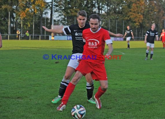 FC Weiler gegen SV Bargen 02.11.2014 Kreisklasse b1 Sinsheim 02.11.2014 (© Siegfried)