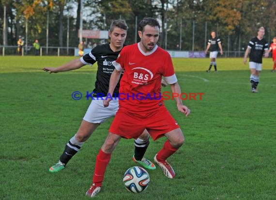 FC Weiler gegen SV Bargen 02.11.2014 Kreisklasse b1 Sinsheim 02.11.2014 (© Siegfried)