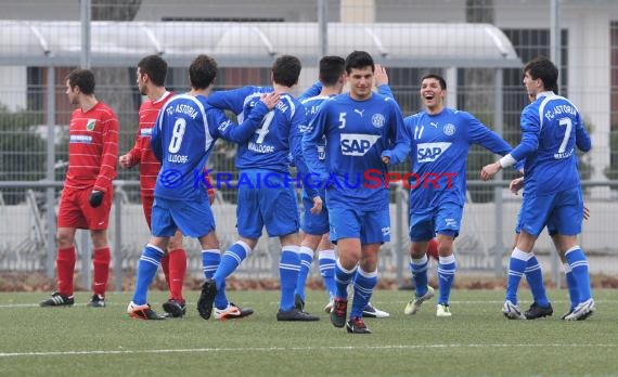 FV Astoria Walldorf 2 - FC Zuzenhausen Verbandsliga Nordbaden 24.02.2013 (© Siegfried)