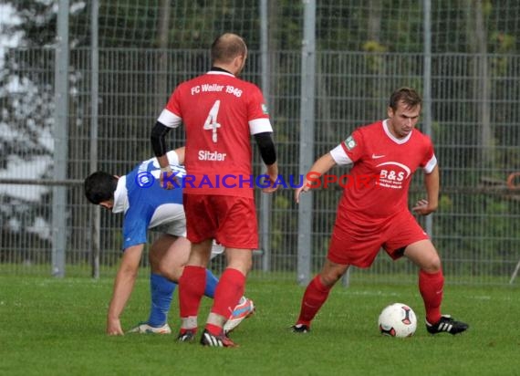 Kreisklasse B1 Sinsheim FC Weiler - TSV Ittlingen 21.09.2014 (© Siegfried)