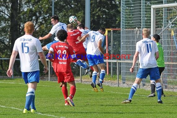 Kreisklasse B1 Sinsheim FC Weiler vs SV Ehrstädt 07.09.2015 (© Siegfried)