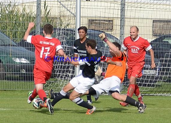 SV Fortuna Bargen gegen FC Weiler 2. Runde Kreispokal Sinsheim   (© Siegfried)