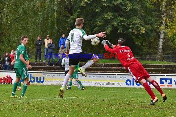 Verbandsliga Nordbaden 17/18 FC Kirrlach vs FC Zuzenhausen 07.10.2017 (© Siegfried Lörz)