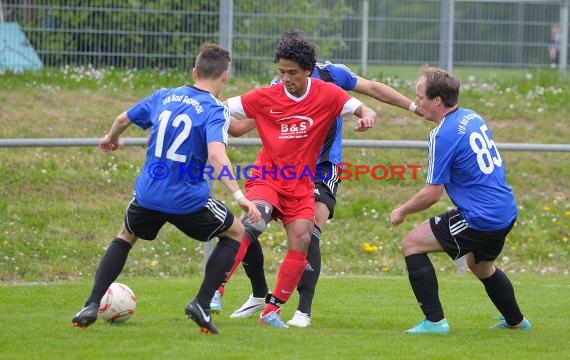 Kreisklasse B1 Sinsheim FC Weiler - VfB Bad Rappenau 21-04.2014   (© Siegfried)