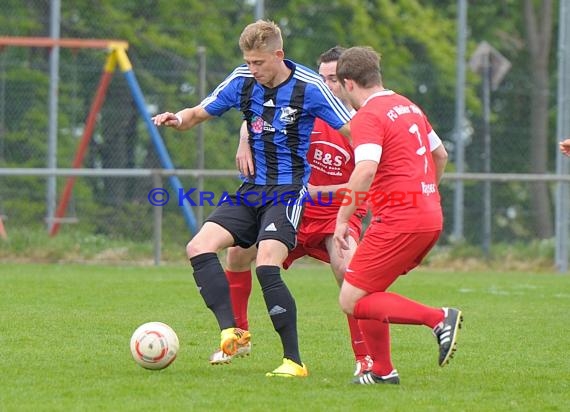 Kreisklasse B1 Sinsheim FC Weiler - VfB Bad Rappenau 21-04.2014   (© Siegfried)