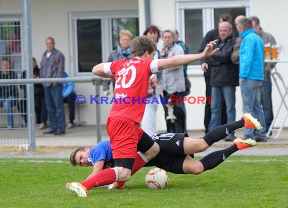 Kreisklasse B1 Sinsheim FC Weiler - VfB Bad Rappenau 21-04.2014   (© Siegfried)