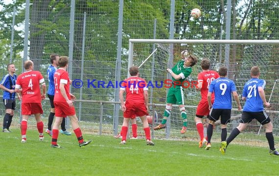 Kreisklasse B1 Sinsheim FC Weiler - VfB Bad Rappenau 21-04.2014   (© Siegfried)