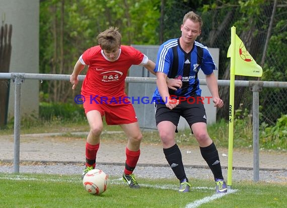 Kreisklasse B1 Sinsheim FC Weiler - VfB Bad Rappenau 21-04.2014   (© Siegfried)