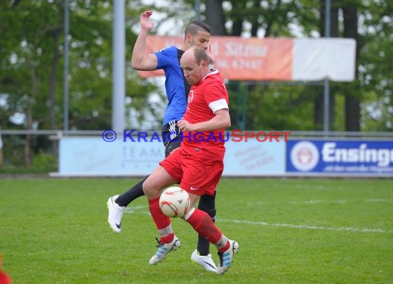 Kreisklasse B1 Sinsheim FC Weiler - VfB Bad Rappenau 21-04.2014   (© Siegfried)