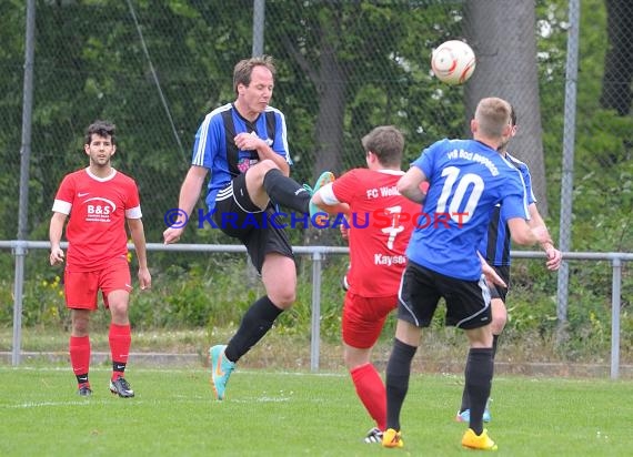 Kreisklasse B1 Sinsheim FC Weiler - VfB Bad Rappenau 21-04.2014   (© Siegfried)