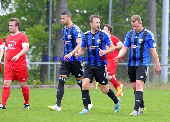 Kreisklasse B1 Sinsheim FC Weiler - VfB Bad Rappenau 21-04.2014   (© Siegfried)