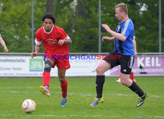 Kreisklasse B1 Sinsheim FC Weiler - VfB Bad Rappenau 21-04.2014   (© Siegfried)