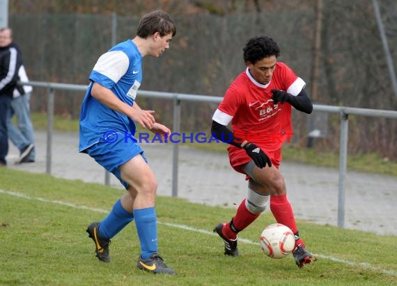 FC Weiler - 1. FC Stebbach Kreisklasse B1 08.12.2013   (© Siegfried)