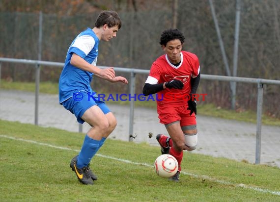 FC Weiler - 1. FC Stebbach Kreisklasse B1 08.12.2013   (© Siegfried)