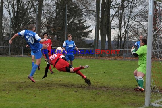 FC Weiler - 1. FC Stebbach Kreisklasse B1 08.12.2013   (© Siegfried)