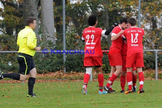 FC Weiler - SV Bargen Kreisklasse B1 01.11.2013 (© Siegfried)