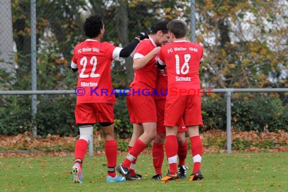 FC Weiler - SV Bargen Kreisklasse B1 01.11.2013 (© Siegfried)