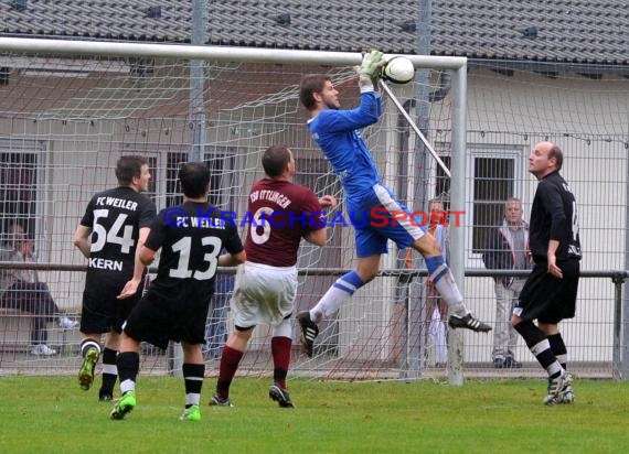 FC Weiler - TSV Ittlingen 25.08.2013 Kreisklasse B1   (© Siegfried)