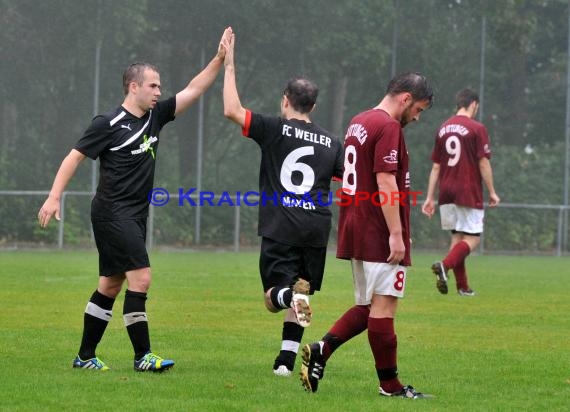 FC Weiler - TSV Ittlingen 25.08.2013 Kreisklasse B1   (© Siegfried)