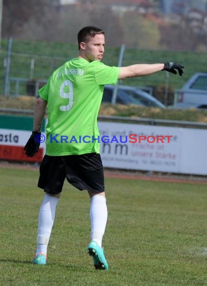  Kreisklasse B1 Sinsheim: SV Sinsheim -  FC Weiler 13.04.2013  (© Siegfried)