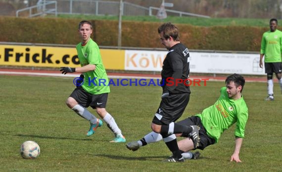  Kreisklasse B1 Sinsheim: SV Sinsheim -  FC Weiler 13.04.2013  (© Siegfried)