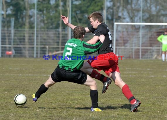 FC Weiler - SV Babstadt Kreisklasse B1 Sinsheim 07.04.2013  (© Siegfried)