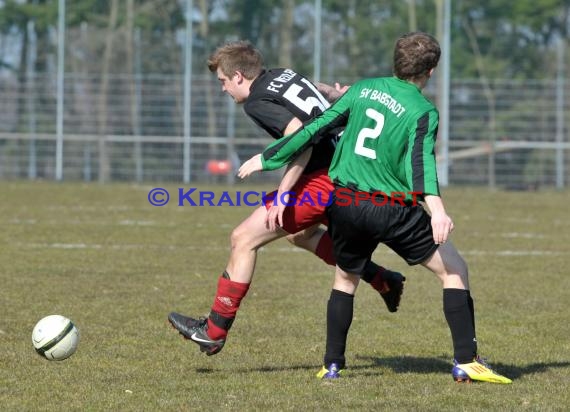 FC Weiler - SV Babstadt Kreisklasse B1 Sinsheim 07.04.2013  (© Siegfried)