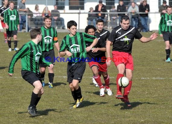 FC Weiler - SV Babstadt Kreisklasse B1 Sinsheim 07.04.2013  (© Siegfried)