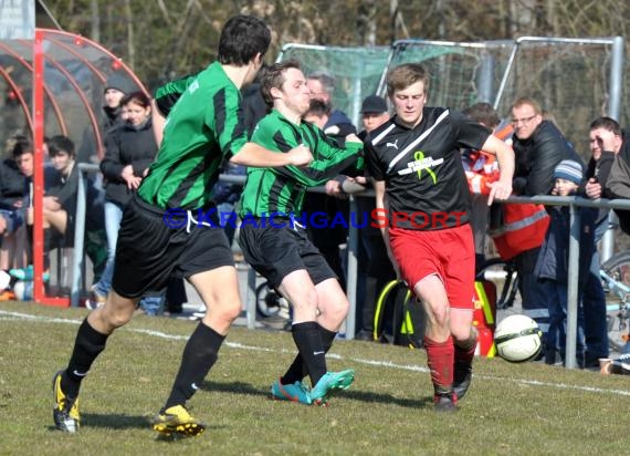 FC Weiler - SV Babstadt Kreisklasse B1 Sinsheim 07.04.2013  (© Siegfried)