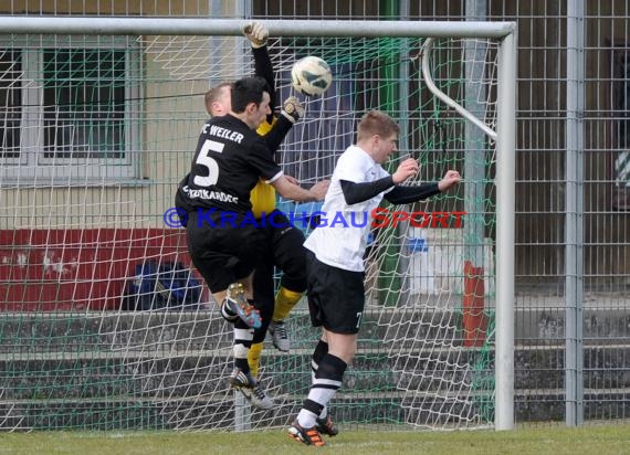 TSV Eichtersheim - FC Weiler  24.03.2013 Kreisklass B1 Sinsheim (© Siegfried)