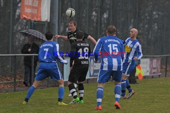 FC Weiler - SV Adelshofen 3:1 Kreisklasse B1 17.03.2013  (© Siegfried)