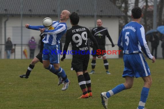 FC Weiler - SV Adelshofen 3:1 Kreisklasse B1 17.03.2013  (© Siegfried)