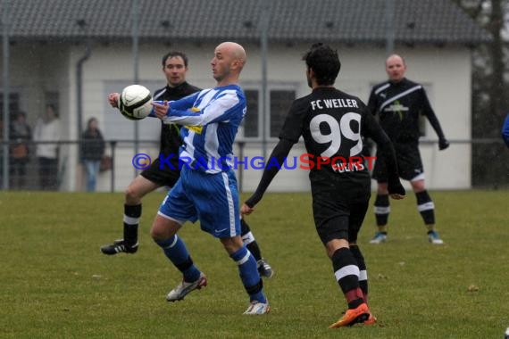 FC Weiler - SV Adelshofen 3:1 Kreisklasse B1 17.03.2013  (© Siegfried)