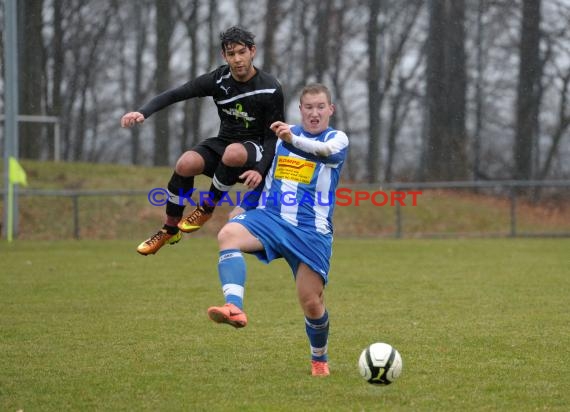 FC Weiler - SV Adelshofen 3:1 Kreisklasse B1 17.03.2013  (© Siegfried)