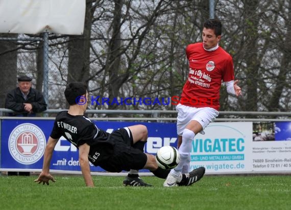 FC Weiler - Türkspor Eppingen 15.04.2012 Kreisklasse B1 (© Siegfried)