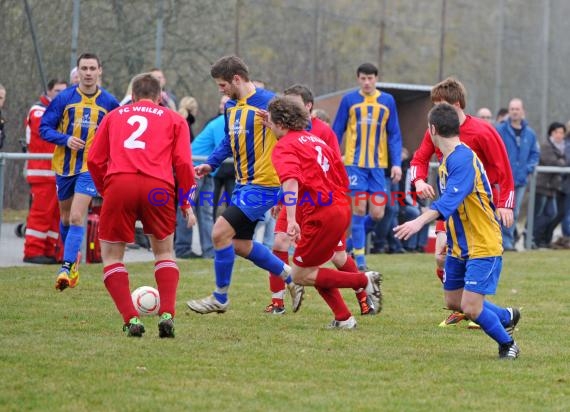 FC Weiler - SV Gemmingen 11.03.2012 (© Siegfried)