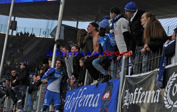 1. Fußball Bundesliga TSG 1899 Hoffenheim -VfB Stuttgart in der Wirsol Rhein Neckar Arena Sinsheim 14.02.2015  (© Fotostand / Loerz)